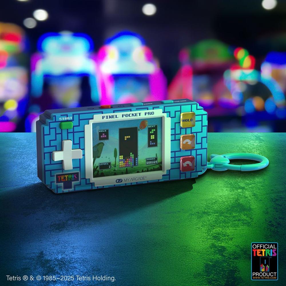 MY ARCADE Tetris Pixel Pocket Pro handleikjatölva - image 8 [3236bd47d6]