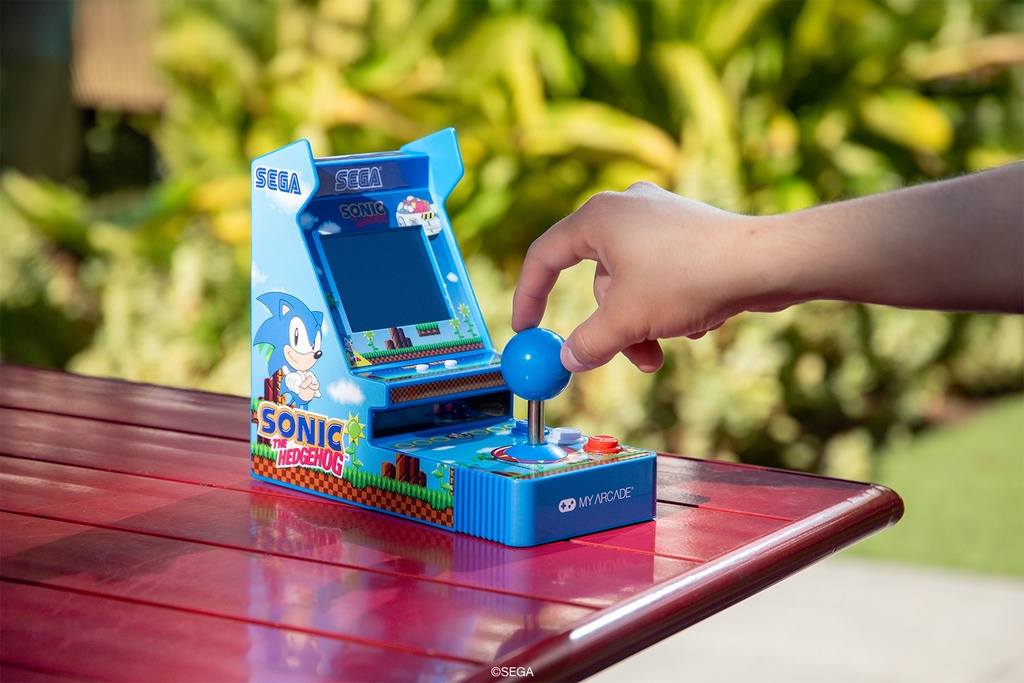 MY ARCADE Sonic The Hedgehog ferða Retro Arcade spilakassi með 2 leikjum - image 15 [569e200c4a]