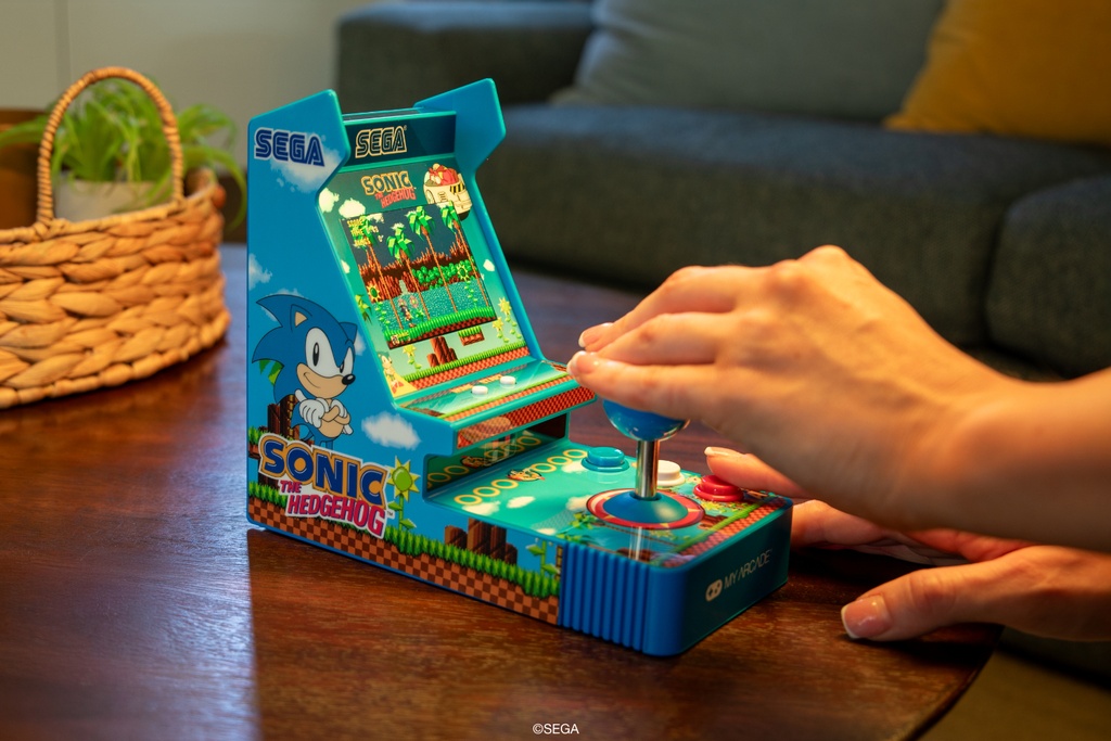 MY ARCADE Sonic The Hedgehog ferða Retro Arcade spilakassi með 2 leikjum - image 19 [8f5a098949]