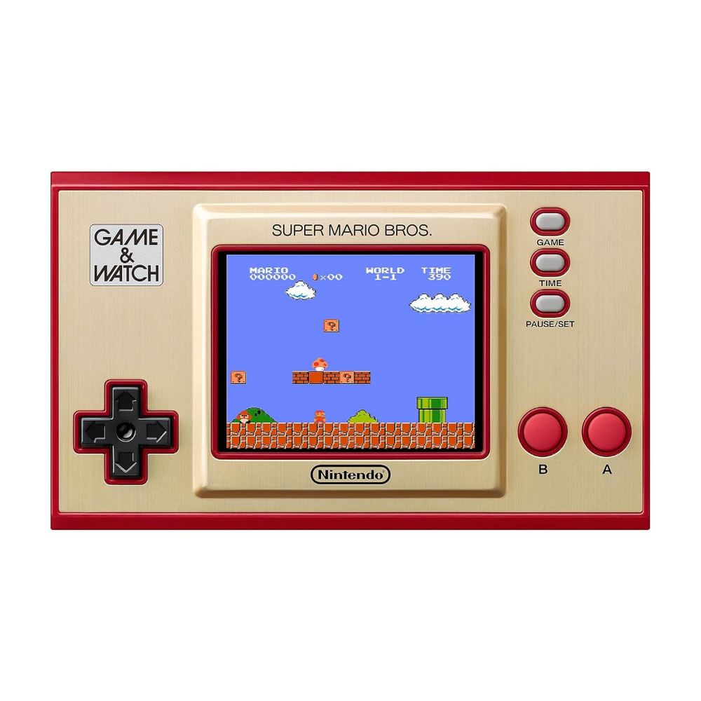 Game & Watch: Super Mario Bros Nintendo handleikjatölva, sýningarstandur, klukka, 3 leikir - image 6 [7e71a9d3c1]