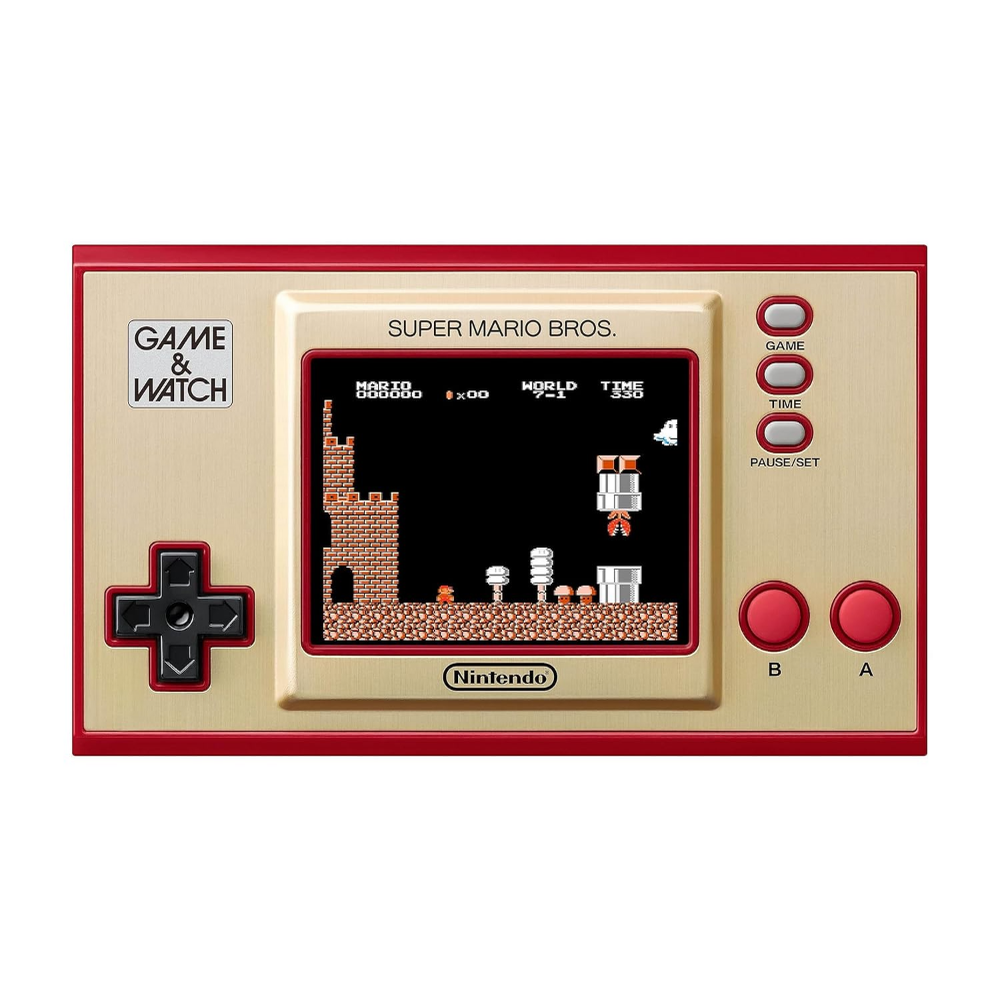 Game & Watch: Super Mario Bros Nintendo handleikjatölva, sýningarstandur, klukka, 3 leikir - image 8 [5c36964d84]