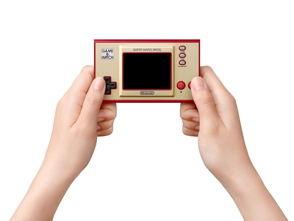 Game & Watch: Super Mario Bros Nintendo handleikjatölva, sýningarstandur, klukka, 3 leikir - image 9 [c9960ae2a2]