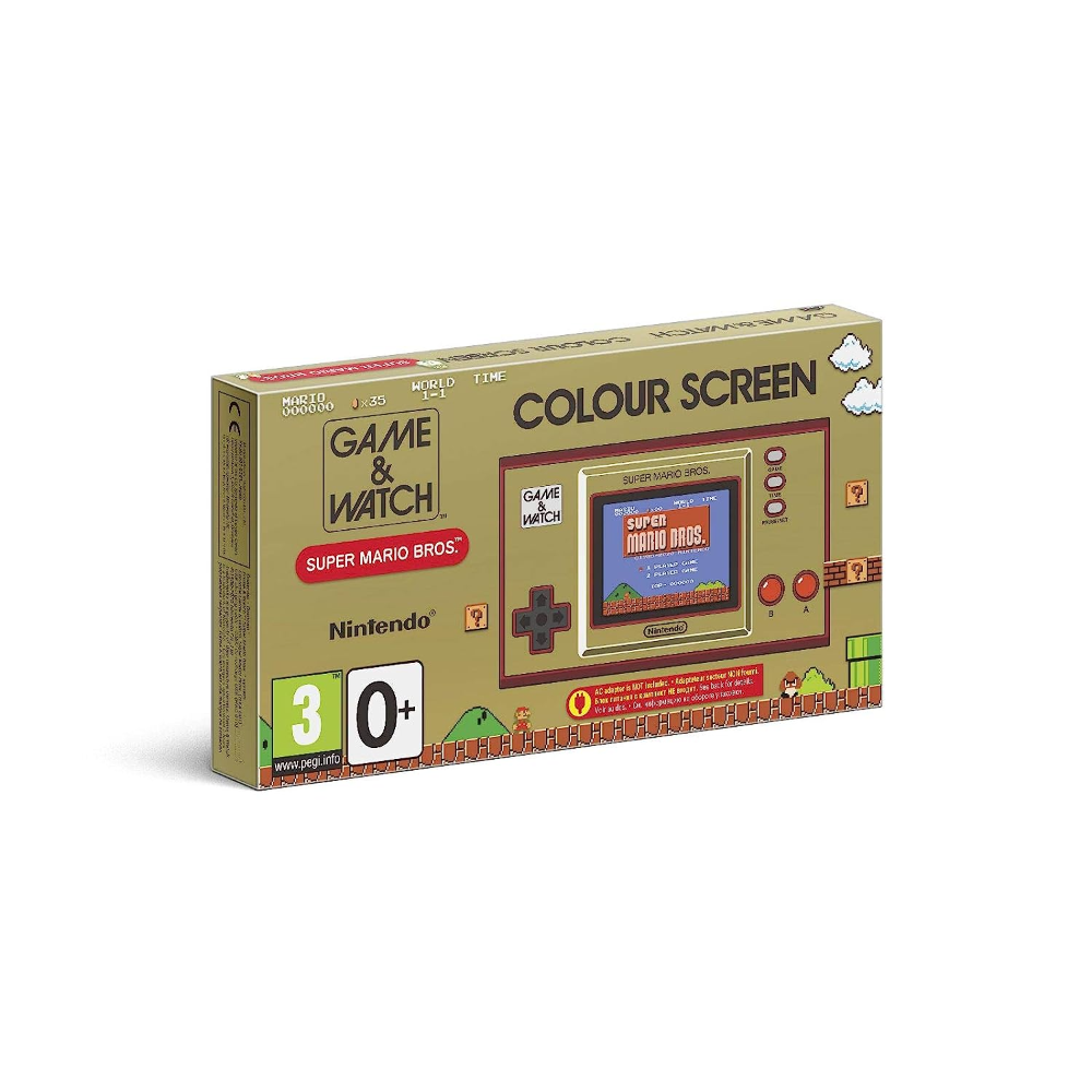 Game & Watch: Super Mario Bros Nintendo handleikjatölva, sýningarstandur, klukka, 3 leikir - image 12 [a5538c1c0e]