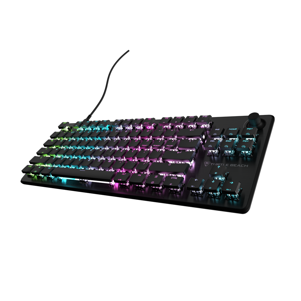 Turtle Beach Vulcan II TKL AIMO RGB lyklaborð, Titan HS Silent Red, ANSI, Nordic, svart - image 15 [30aa75c92d]