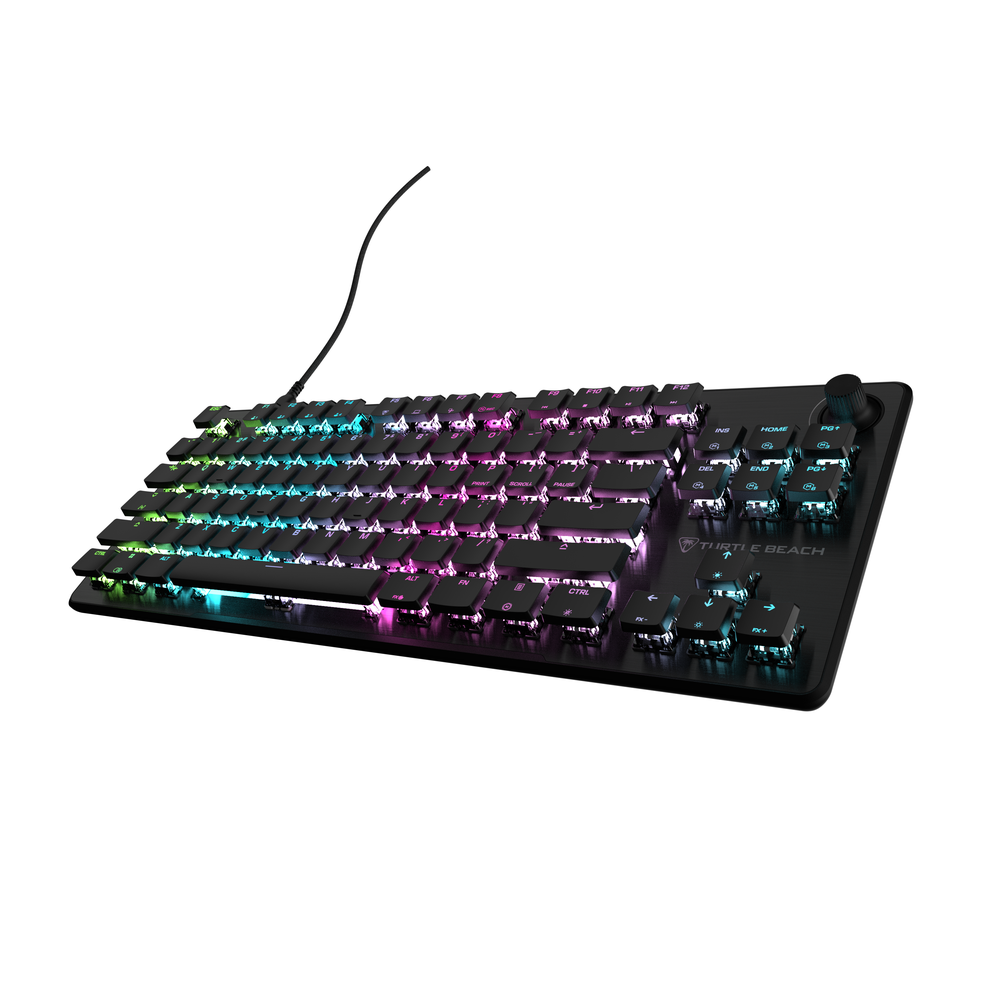 Turtle Beach Vulcan II TKL AIMO RGB lyklaborð, Titan HS Silent Red, ANSI, Nordic, svart - image 16 [fafe8dd617]