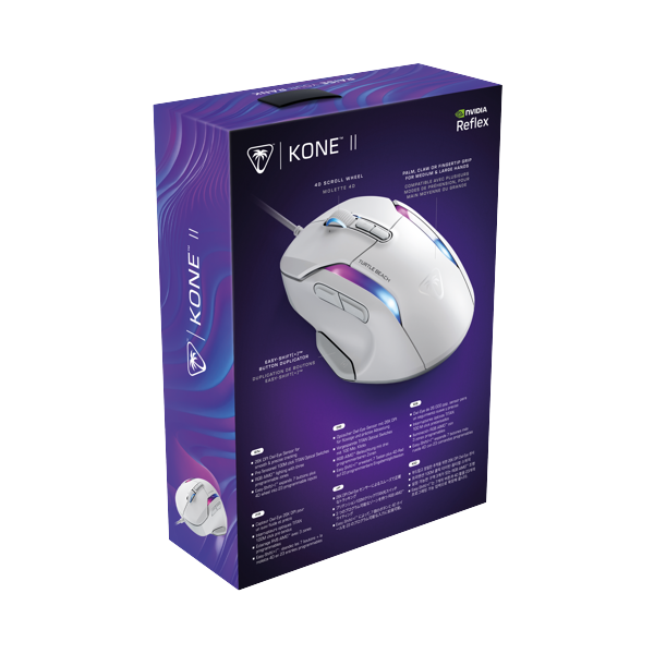 Turtle Beach Kone II leikjamús, hvít - image 15 [5599894170]