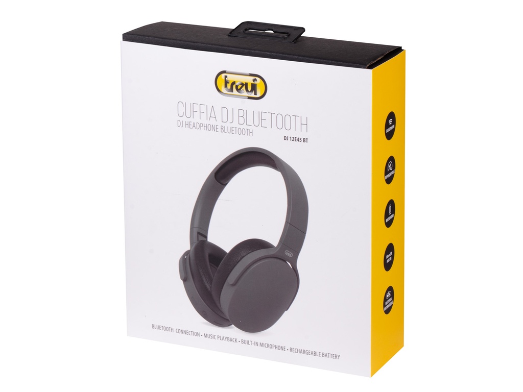Trevi DJ 12E45 þráðlaus BT heyrnartól, svört - image 9 [dabe967995]