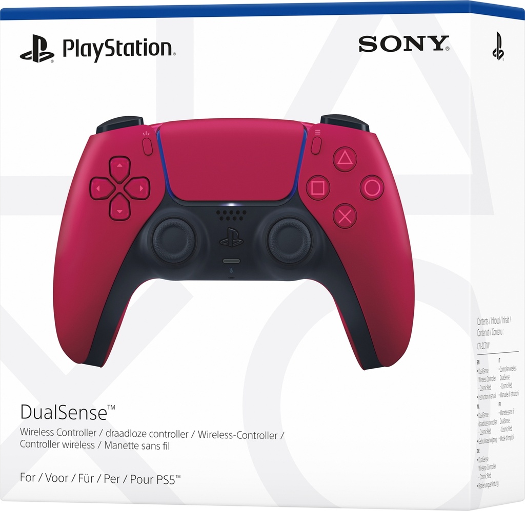 Sony PlayStation DualSense V2 fjarstýring fyrir PS5, Cosmic Red (rauð) - image 9 [419de77163]