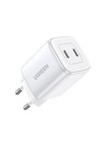 45W UGREEN Nexode Mini 2x USB-C PD QC hleðslutæki, hvítt - image 2 [2b022c76ef]