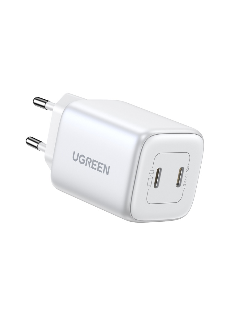 45W UGREEN Nexode Mini 2x USB-C PD QC hleðslutæki, hvítt - image 7 [1c4dfe6b6b]