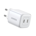 45W UGREEN Nexode Mini 2x USB-C PD QC hleðslutæki, hvítt - image 8 [32c9615a1d]