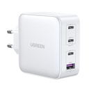 100W UGREEN Nexode 3x USB-C, 1x USB-A PPS PD QC GaN hleðslutæki, hvítt - image 2 [0abcb3986d]