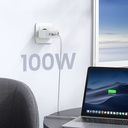 100W UGREEN Nexode 3x USB-C, 1x USB-A PPS PD QC GaN hleðslutæki, hvítt - image 7 [0deb748112]