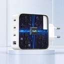 100W UGREEN Nexode 3x USB-C, 1x USB-A PPS PD QC GaN hleðslutæki, hvítt - image 10 [6f2af79b21]
