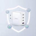 100W UGREEN Nexode 3x USB-C, 1x USB-A PPS PD QC GaN hleðslutæki, hvítt - image 12 [120ab605da]