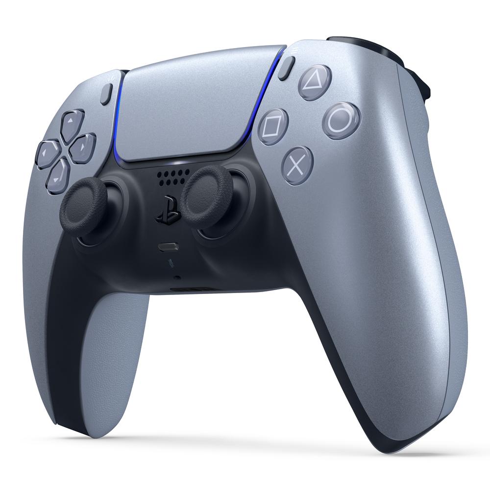 Sony PlayStation DualSense V2 fjarstýring fyrir PS5, Sterling Silver (silfur) - image 4 [80120390a0]