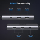 UGREEN Revodock 100W, 6-in-1 fjölnota USB-C dokka - image 20 [fa89868198]