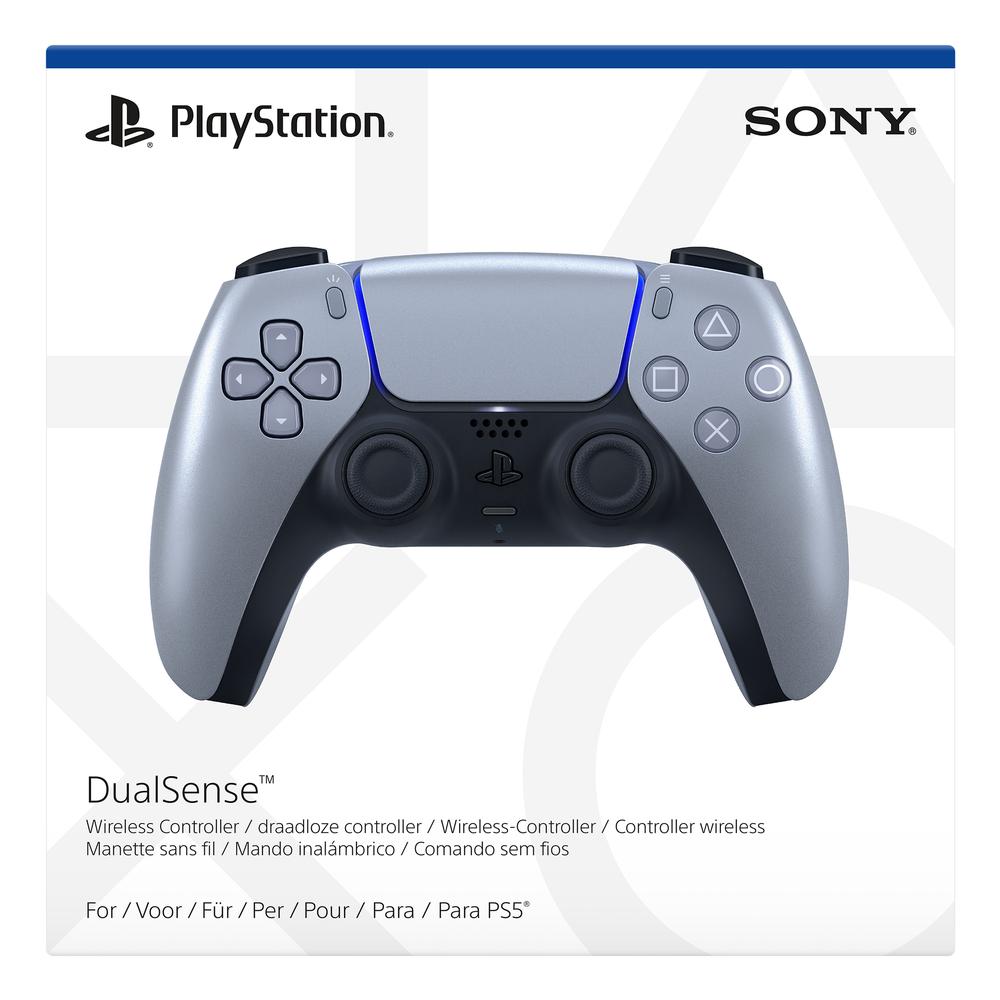 Sony PlayStation DualSense V2 fjarstýring fyrir PS5, Sterling Silver (silfur) - image 10 [80286a7971]