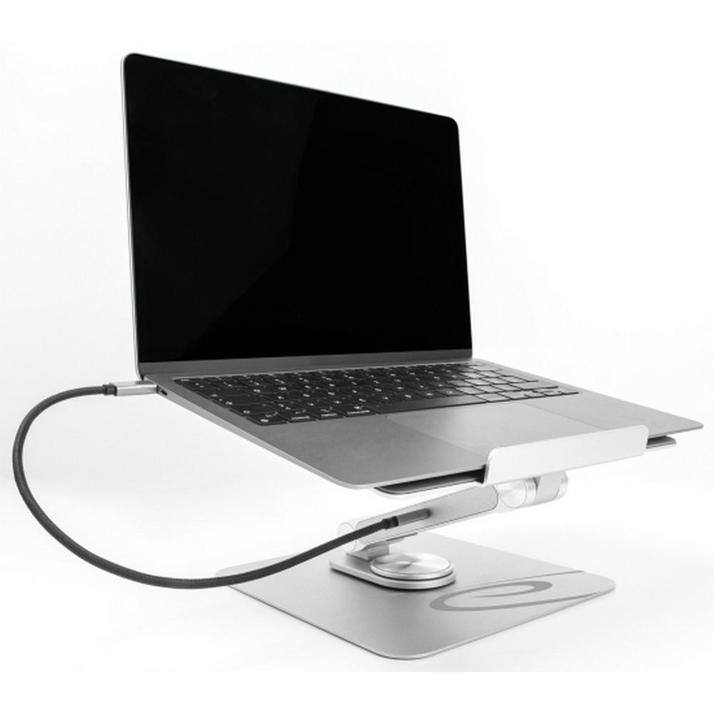 Delock 360° fartölvustandur með 4K 90W USB-C fartölvudokku - image 11 [3d290fd763]