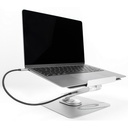 Delock 360° fartölvustandur með 4K 90W USB-C fartölvudokku - image 11 [3d290fd763]