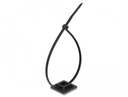 Delock Zip-Tie og festingar með lími, 10stk, svart - image 3 [b6343a7e53]