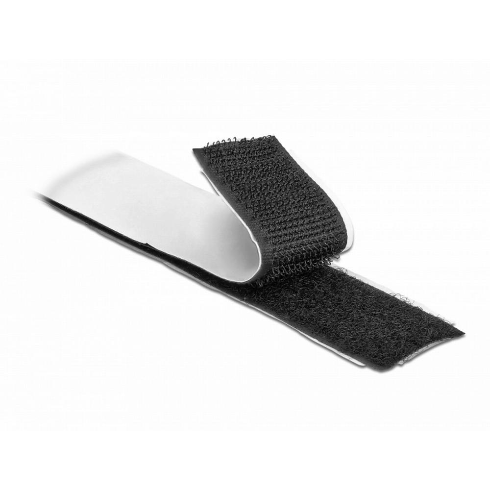 Delock franskur rennilás með lími 1m x 25 mm, svartur - image 2 [cbcc4a6ee4]