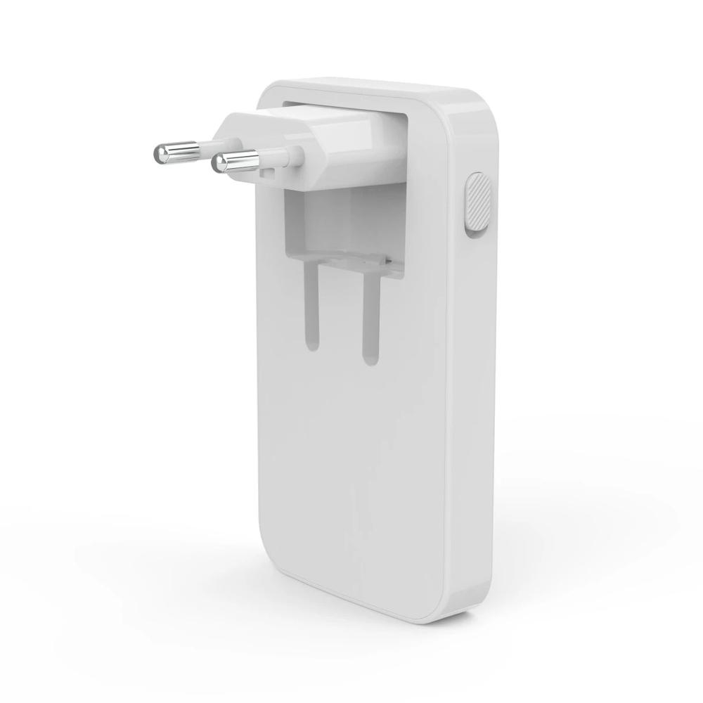 65W Hama 2x USB-C, 1x USB-A PD QC samanbrjótanlegt GaN hleðslutæki, hvítt - image 10 [7955413c54]