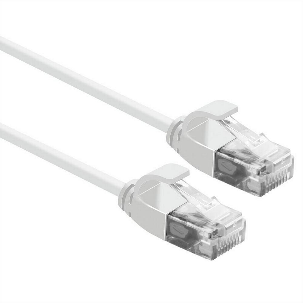 Netsnúra Cat6A RJ45-RJ45 UTP DataCenter Hvít 1.5 m - image 2 [8211afbb27]