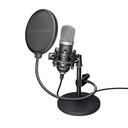 Trust EMITA Streaming USB hljóðnemi á standi, svartur - image 2 [c1a97ecc73]