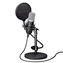Trust EMITA Streaming USB hljóðnemi á standi, svartur - image 3 [1ad8c2a092]