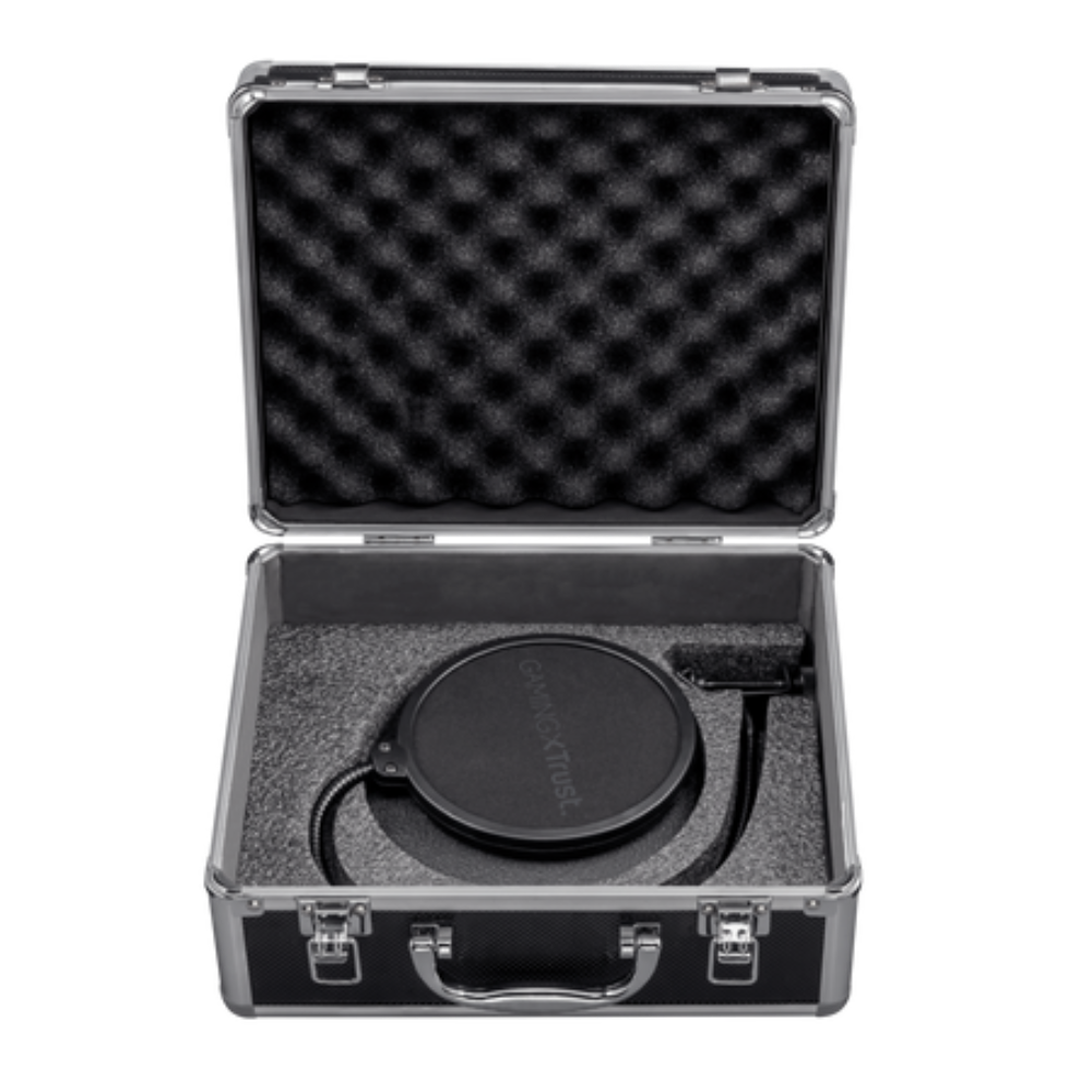 Trust EMITA Streaming USB hljóðnemi á standi, svartur - image 13 [daec725b71]