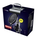Trust EMITA Streaming USB hljóðnemi á standi, svartur - image 15 [24077f3d1e]