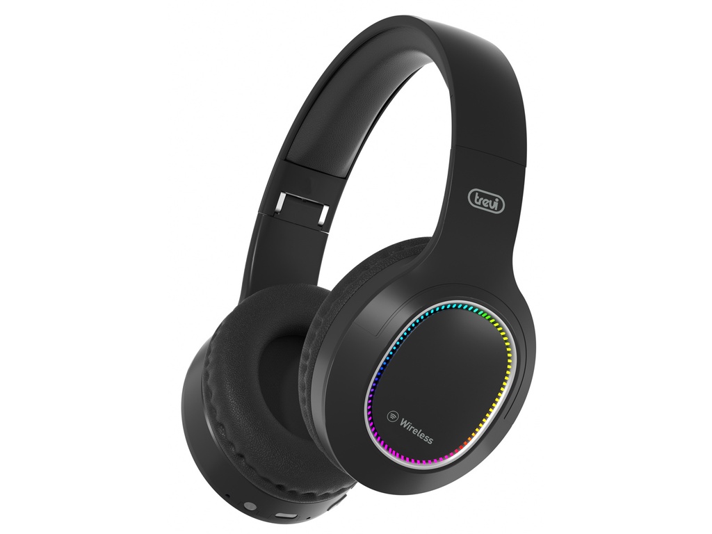 Trevi DJ 12E60 þráðlaus BT Hi-Fi heyrnartól, svört - image 2 [d4e7e8bc2d]