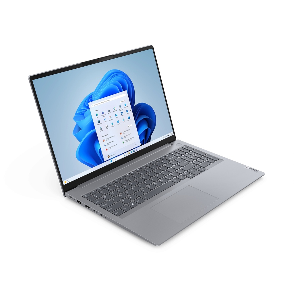 Lenovo ThinkBook 16 G7 fartölva, 16" FHD+ R5-7535HS 16/256GB W11P, Arctic Gray - image 3 [298cba4c58]