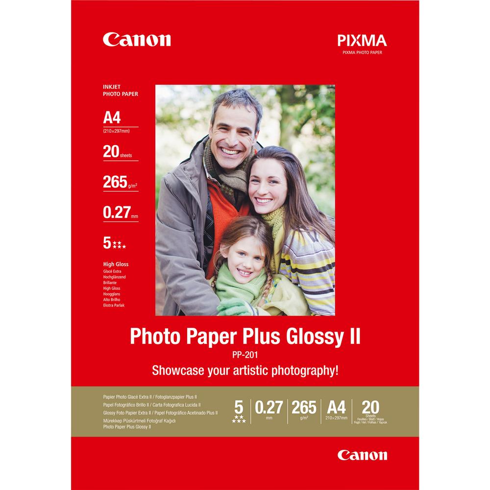 Canon PP-201, A4 Glossy ljósmyndapappír, 260g, 20 arkir - image 4 [bf4e5706d9]