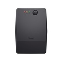 Trust Paxxon 1000VA UPS varaaflgjafi með 4 innstungum - image 6 [2760aacc1d]