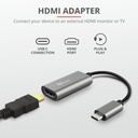 Trust USB-C í HDMI 2.0 4K 60Hz, hann/hún, 20cm - image 3 [b44a2c98e5]