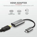Trust USB-C í HDMI 2.0 4K 60Hz, hann/hún, 20cm - image 4 [3a83af5424]