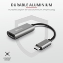 Trust USB-C í HDMI 2.0 4K 60Hz, hann/hún, 20cm - image 7 [d0f465c89d]