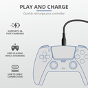 Trust GXT226 Play and Charge kapall fyrir PS5 stýripinna - image 2 [b6d5e5b18a]