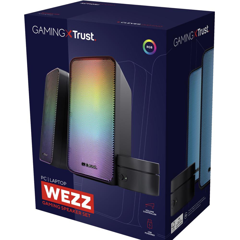 Trust GXT 611 Wezz RGB 2.0 hátalarar. Svartir - image 16 [60e2570048]