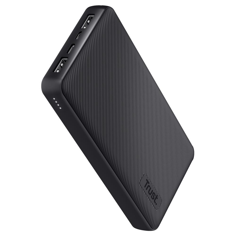 Trust Primo 20.000mAh 15W USB-C ferðarafhlaða ECO, svört - image 4 [5da4ab139d]