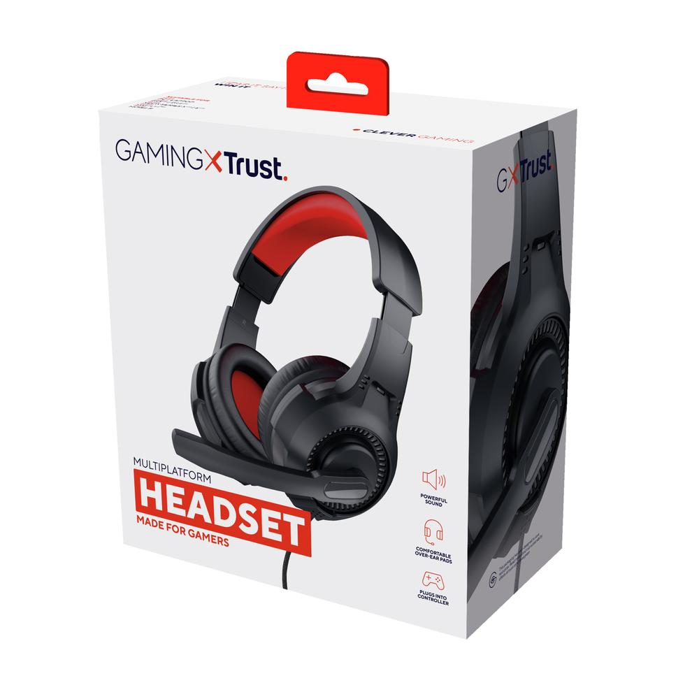 Trust Basics Gaming leikjaheyrnartól með hljóðnema, svört - image 12 [36516018c0]