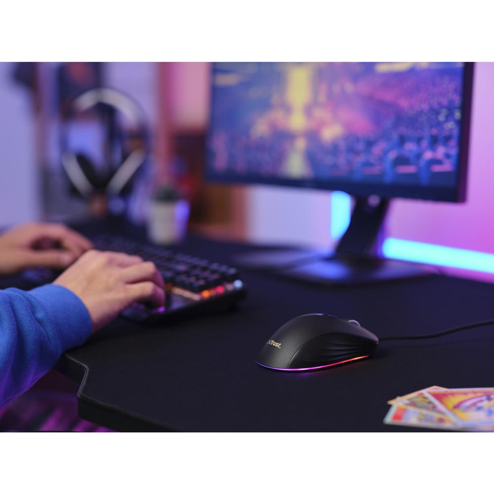 Trust GXT 942 Ybar+ RGB High Performance leikjamús, svört - image 12 [15933d7fb1]