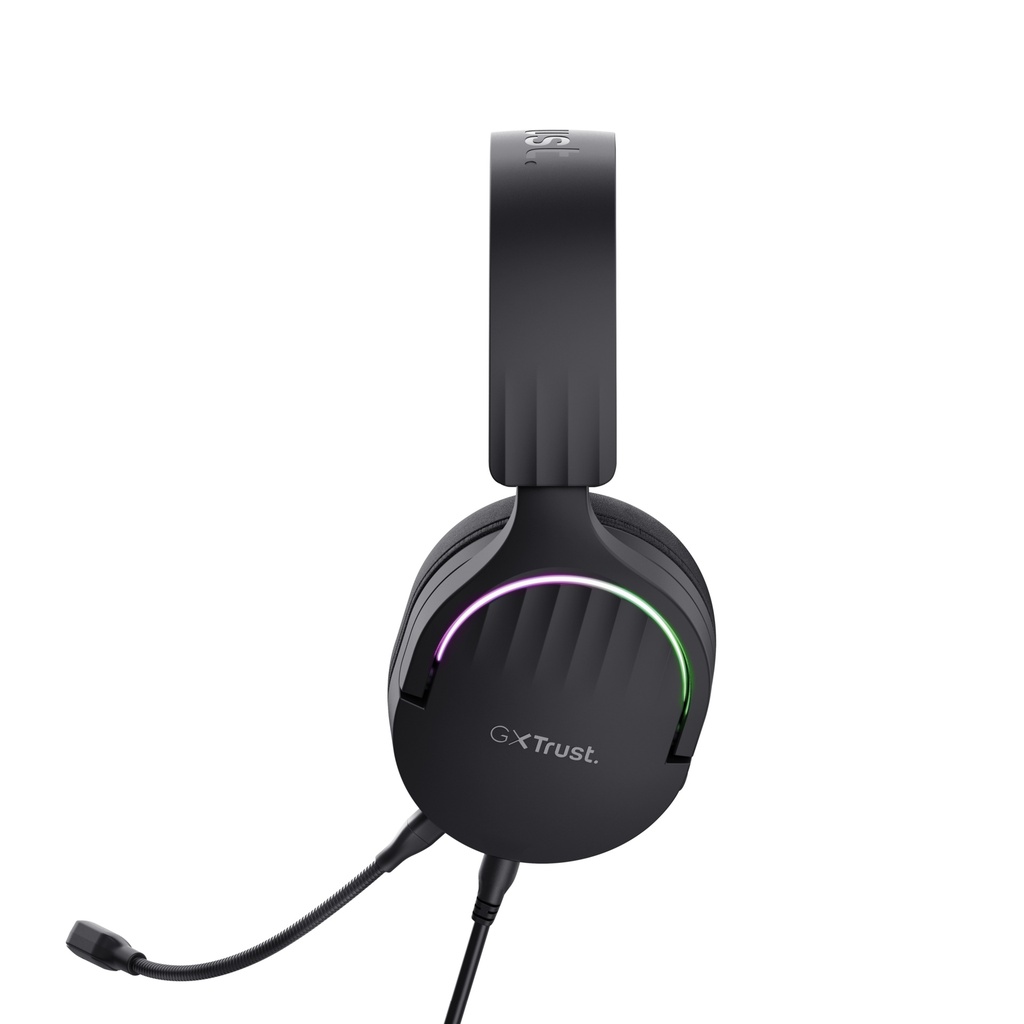 Trust GXT 490 Fayzo 7.1 USB leikjaheyrnartól fyrir PS5 og PC, svört - image 9 [29f2377643]