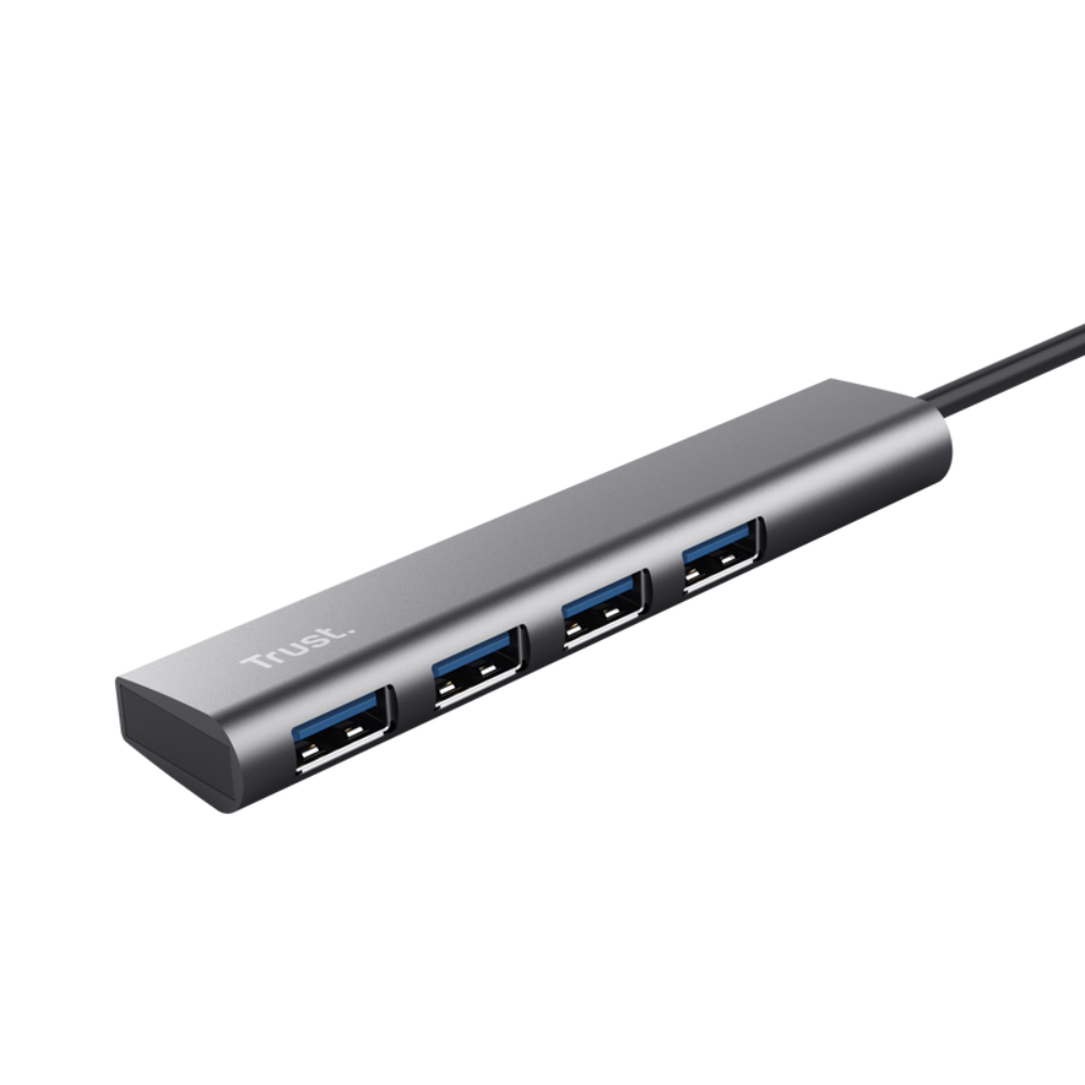 Trust Halyx USB-C í 4x USB-A 3.2 HUB, silfur - image 3 [c53ba2a850]