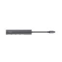 Trust Halyx USB-C í 4x USB-A 3.2 HUB, silfur - image 4 [900d33ee66]
