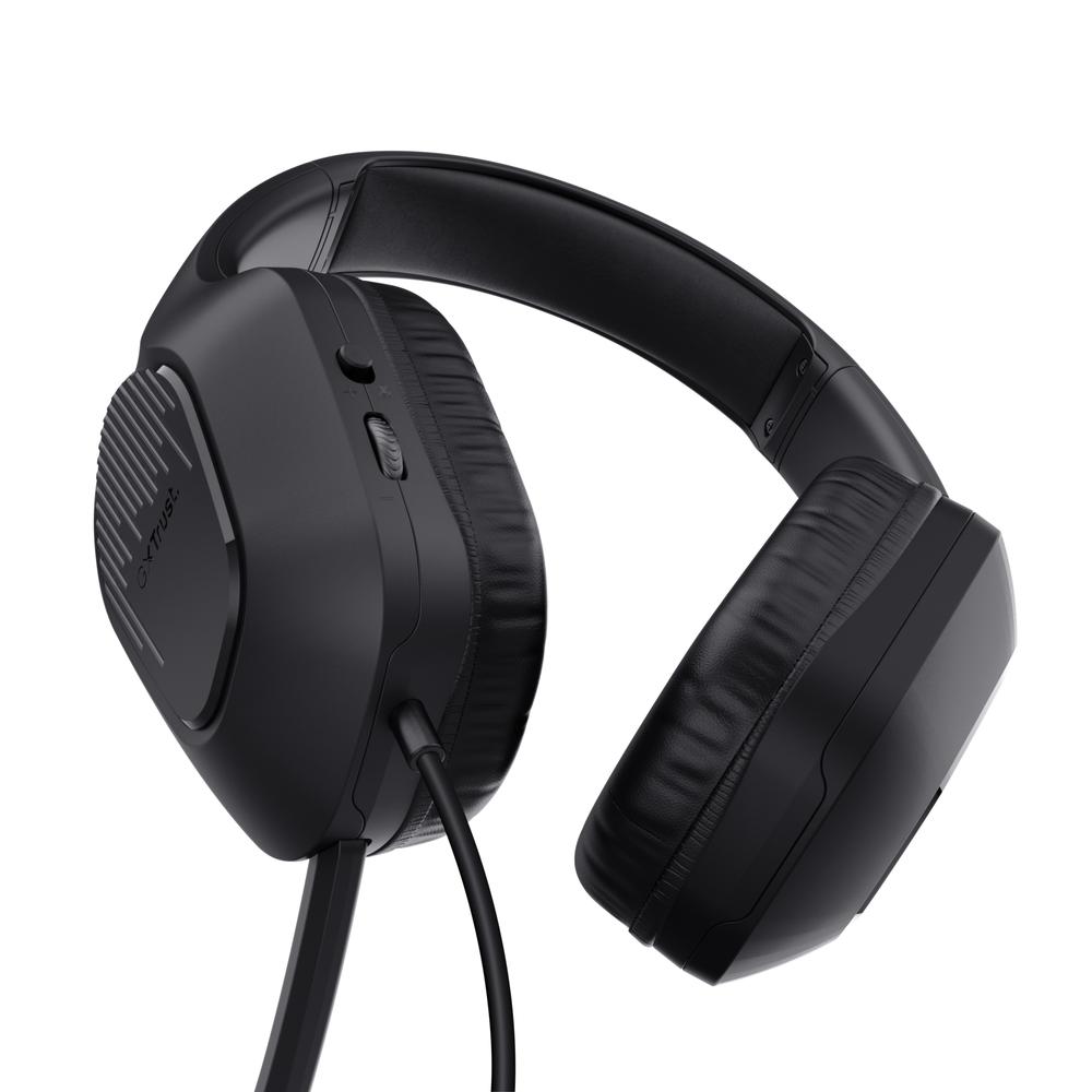 Trust GXT 415 Zirox leikjaheyrnartól með hljóðnema, svört - image 6 [b575e6b893]