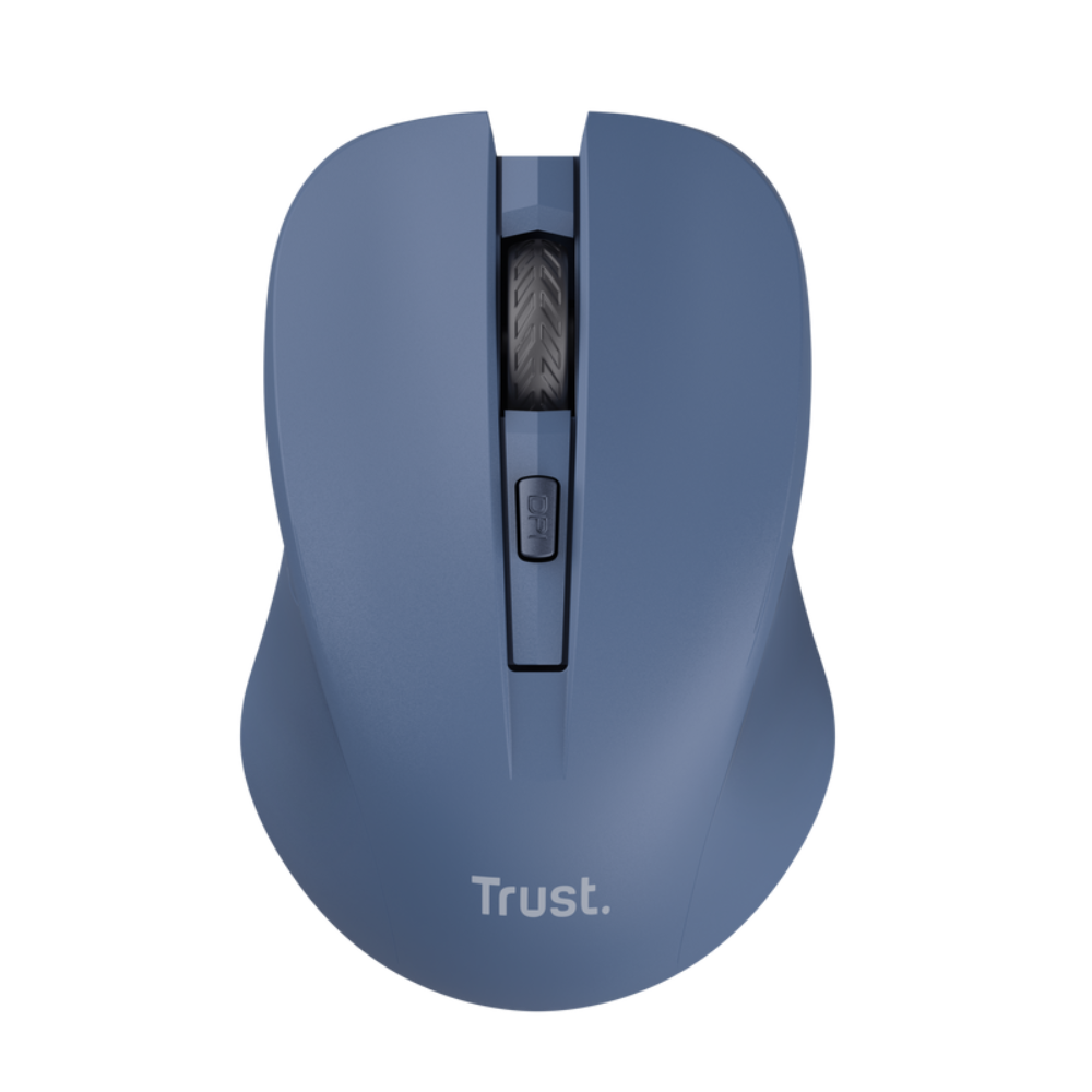 Trust Mydo Silent Eco þráðlaus optical fartölvumús, blá - image 3 [b66f4f0777]