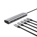 Trust Halyx USB-C í 5x USB-C 3.2 HUB, silfur - image 5 [3b595e3522]